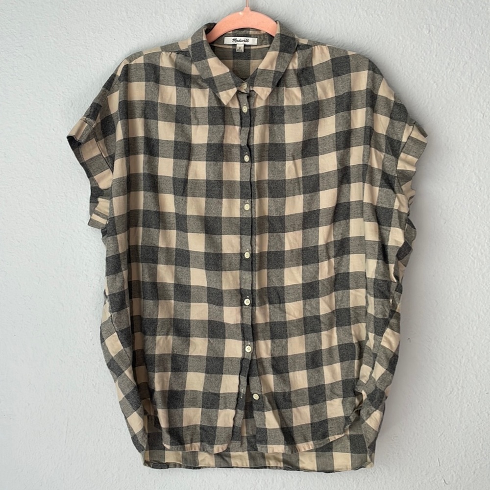 madewell flannel shirt
